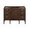 James Martin Vanities Addison 48in Single Vanity, Mid-Century Acacia w/ 3 CM Charcoal Soapstone Quartz Top E444-V48-MCA-3CSP - alternate 5